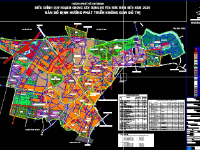 Bản đồ quy hoạch và hiện trạng huyện Hóc Môn TP HCM full đến năm 2020 File Dwg